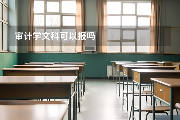 审计学文科可以报吗
