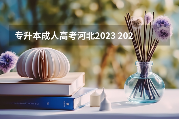 专升本成人高考河北2023 2023河北成人高考考哪几门 成考科目及时间安排表？