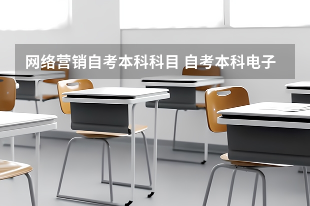 网络营销自考本科科目 自考本科电子商务考试课程有哪些？