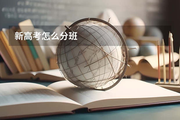 新高考怎么分班