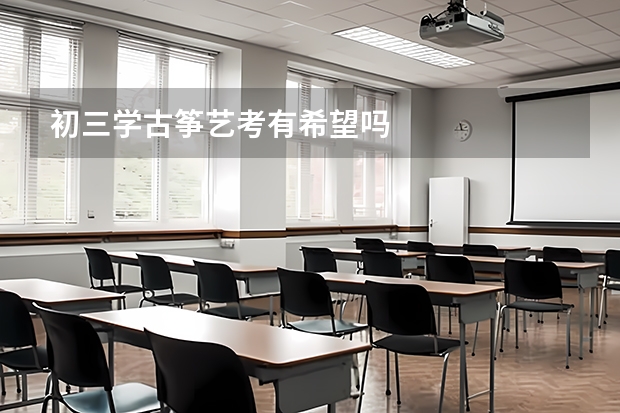初三学古筝艺考有希望吗