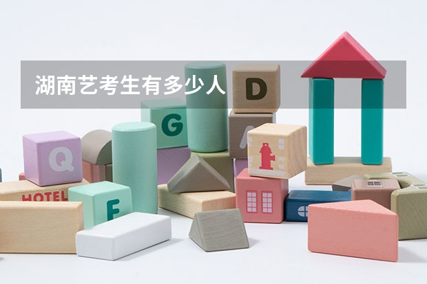 湖南艺考生有多少人