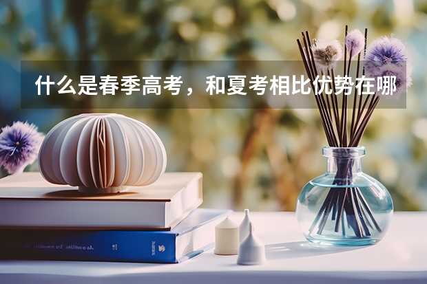 什么是春季高考，和夏考相比优势在哪？