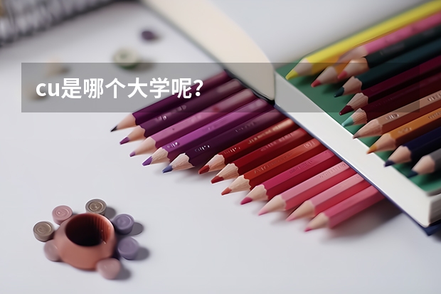 cu是哪个大学呢？