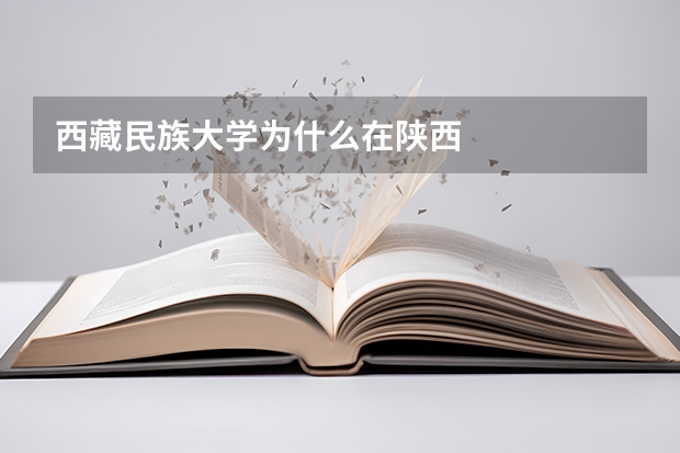 西藏民族大学为什么在陕西
