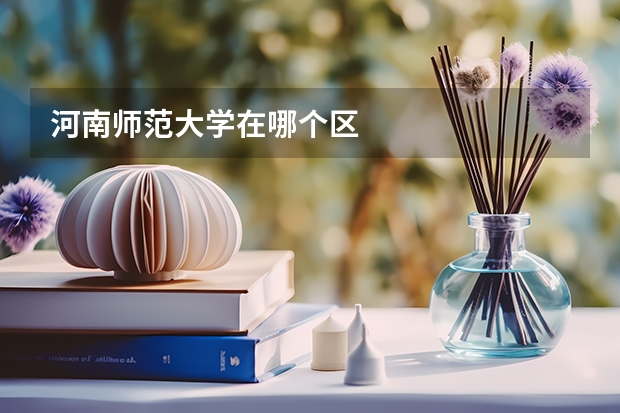 河南师范大学在哪个区