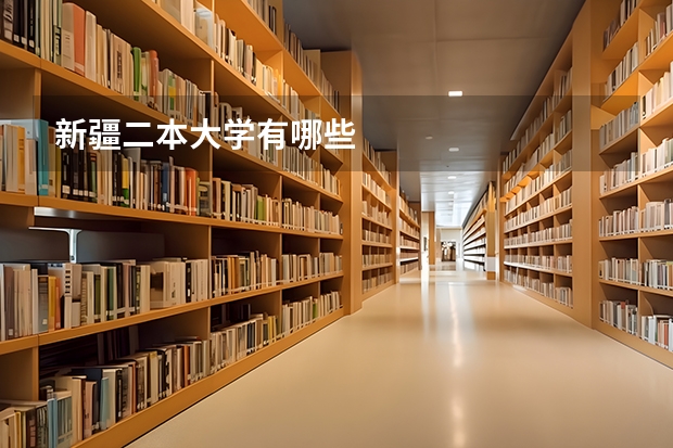 新疆二本大学有哪些