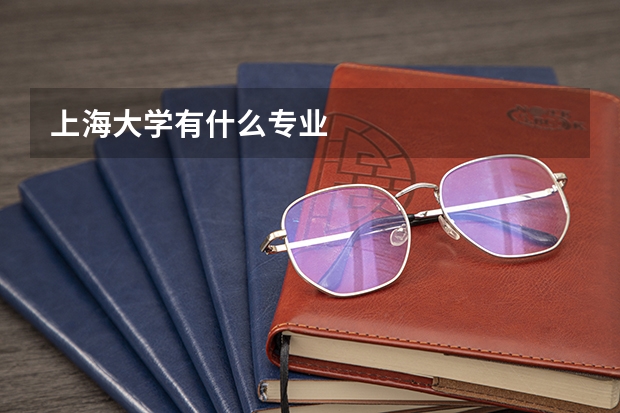 上海大学有什么专业