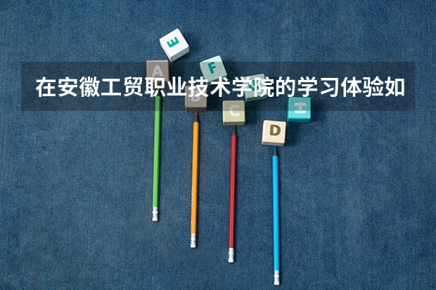 在安徽工贸职业技术学院的学习体验如何？