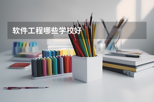 软件工程哪些学校好