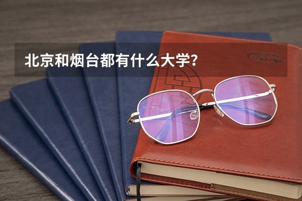 北京和烟台都有什么大学？