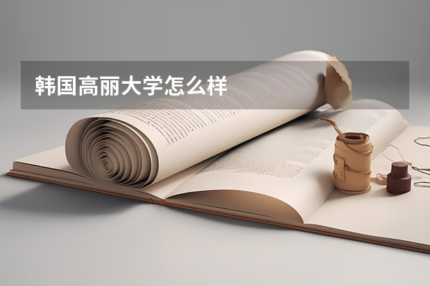 韩国高丽大学怎么样