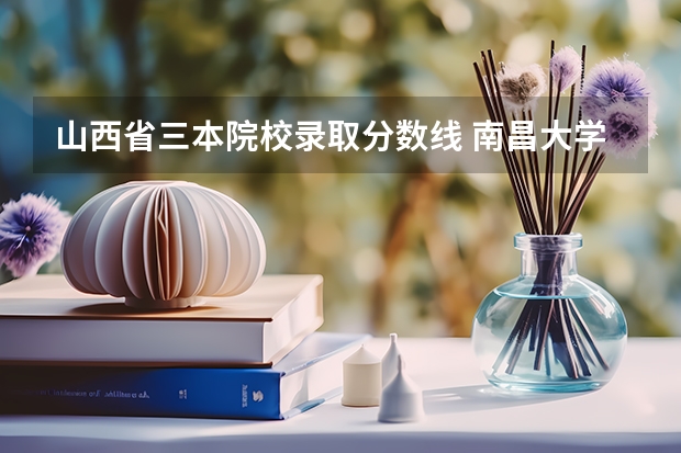 山西省三本院校录取分数线 南昌大学科技学院山西历年三本分数线