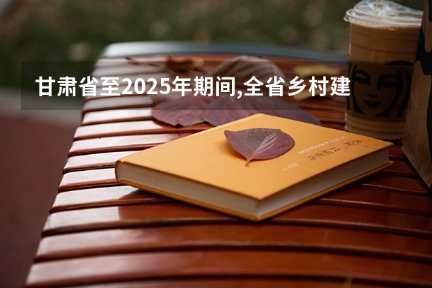 甘肃省至2025年期间,全省乡村建设示范行动的创建目标是创建多少个示范