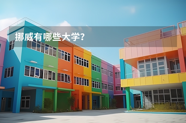 挪威有哪些大学？