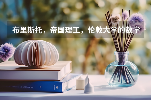 布里斯托，帝国理工，伦敦大学的数学系哪个好？经济金融呢？