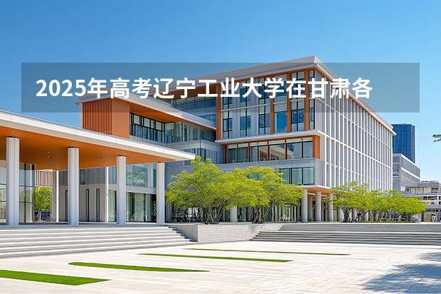 2025年高考辽宁工业大学在甘肃各批次选科要求