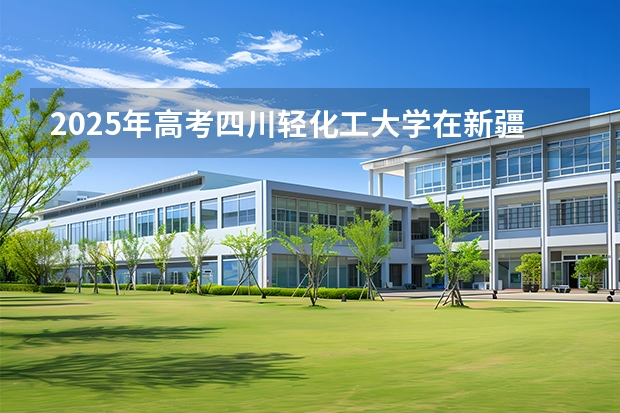 2025年高考四川轻化工大学在新疆各批次选科要求