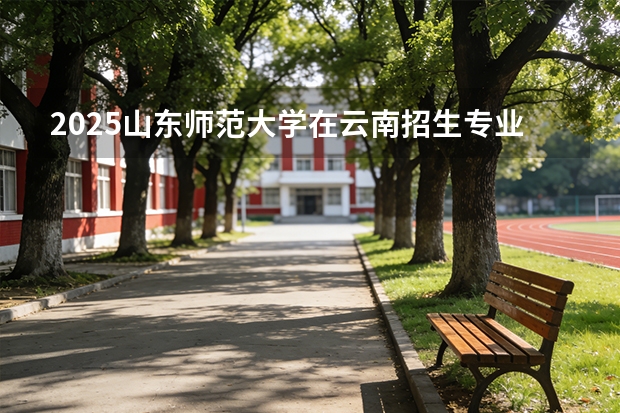 2025山东师范大学在云南招生专业有哪些 ？（2026参考）